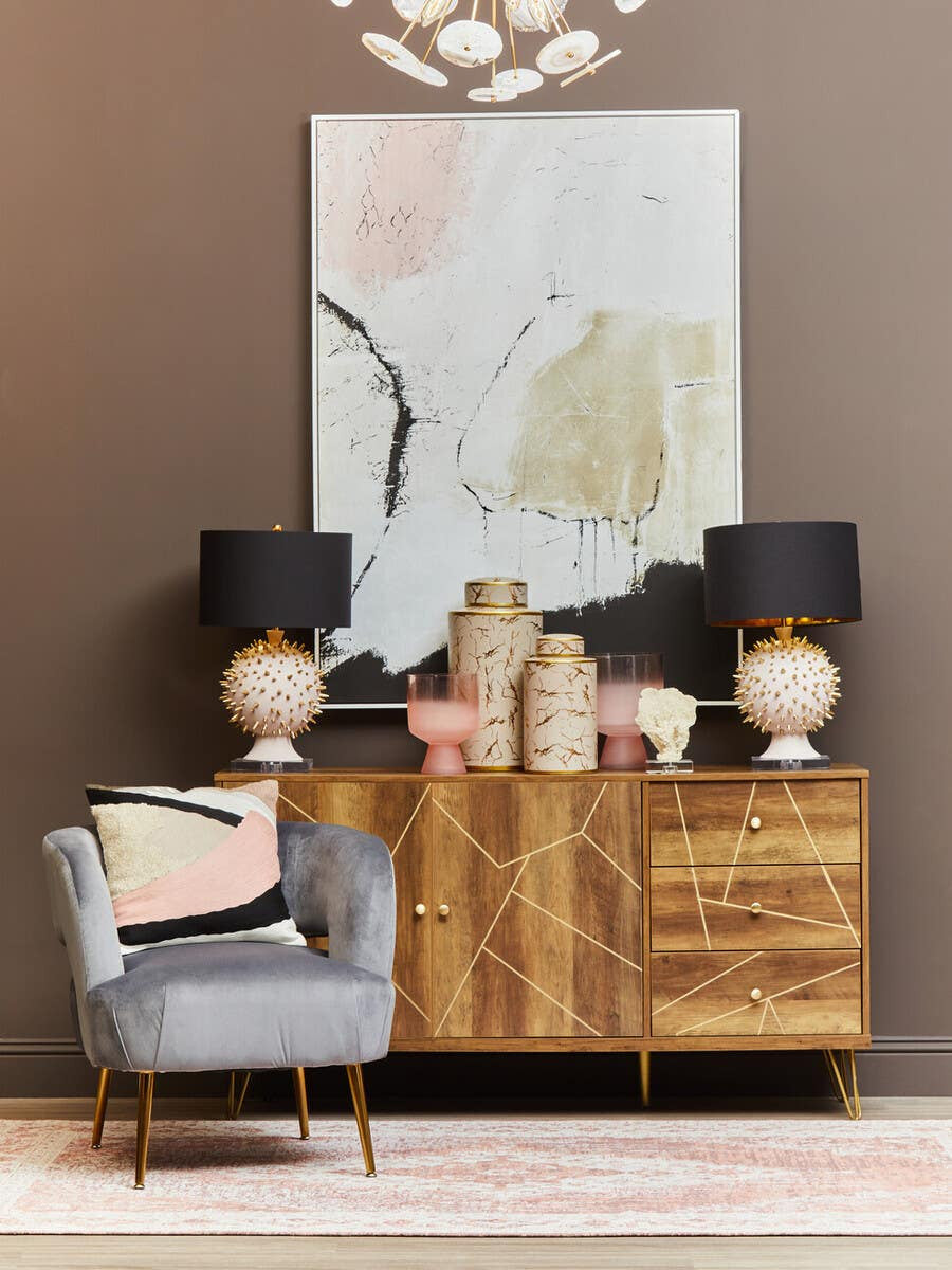 Flori Sideboard with 2 Doors and 3 Drawers