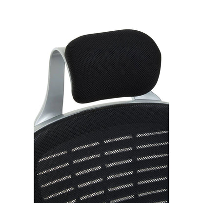 Stratford Black and Silver Home Office Chair
