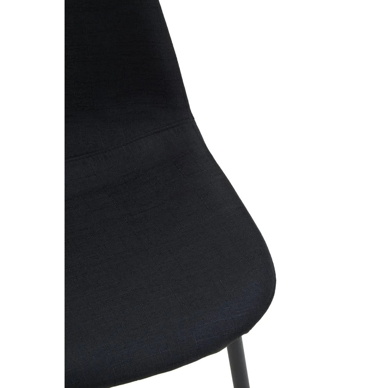 Salford Black Fabric Dining Chair