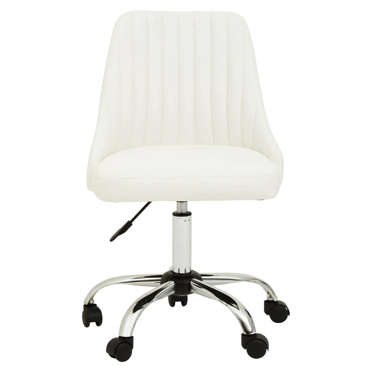 Brent Grey Velvet And Gold Home Office Chair