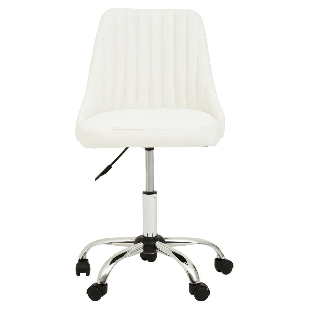 Brent Grey Velvet And Gold Home Office Chair