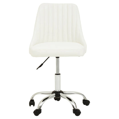 Brent Grey Velvet And Gold Home Office Chair