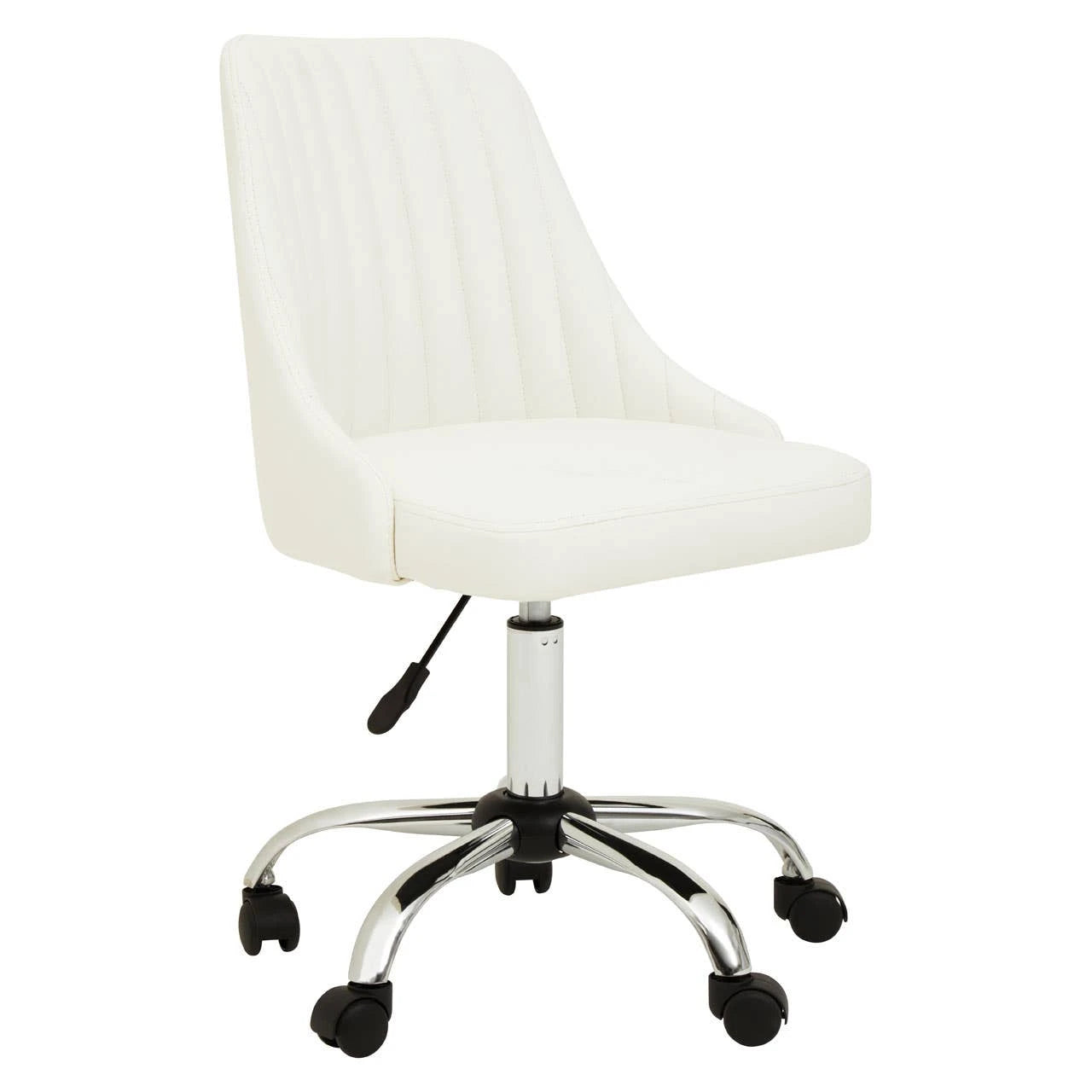 Brent Grey Velvet And Gold Home Office Chair