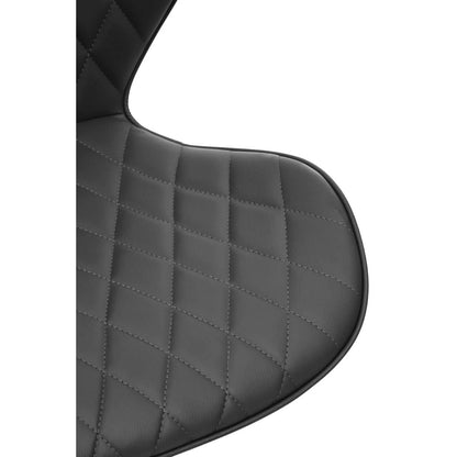 Brent Black Armless Home Office Chair