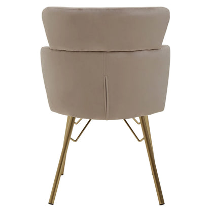 Veneto Mink Velvet Chair