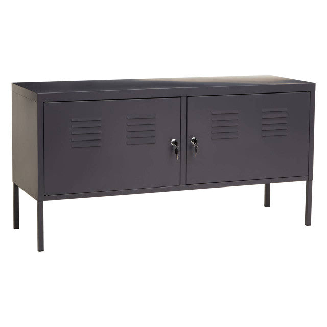 Academy Two Door Grey Locker Cabinet