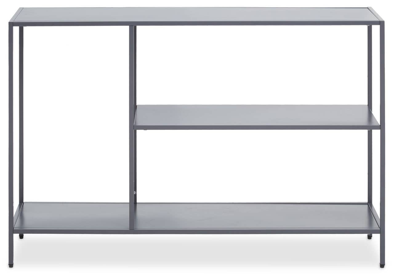 Acero Grey Metal Console Table