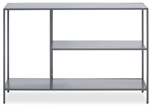 Acero Grey Metal Console Table