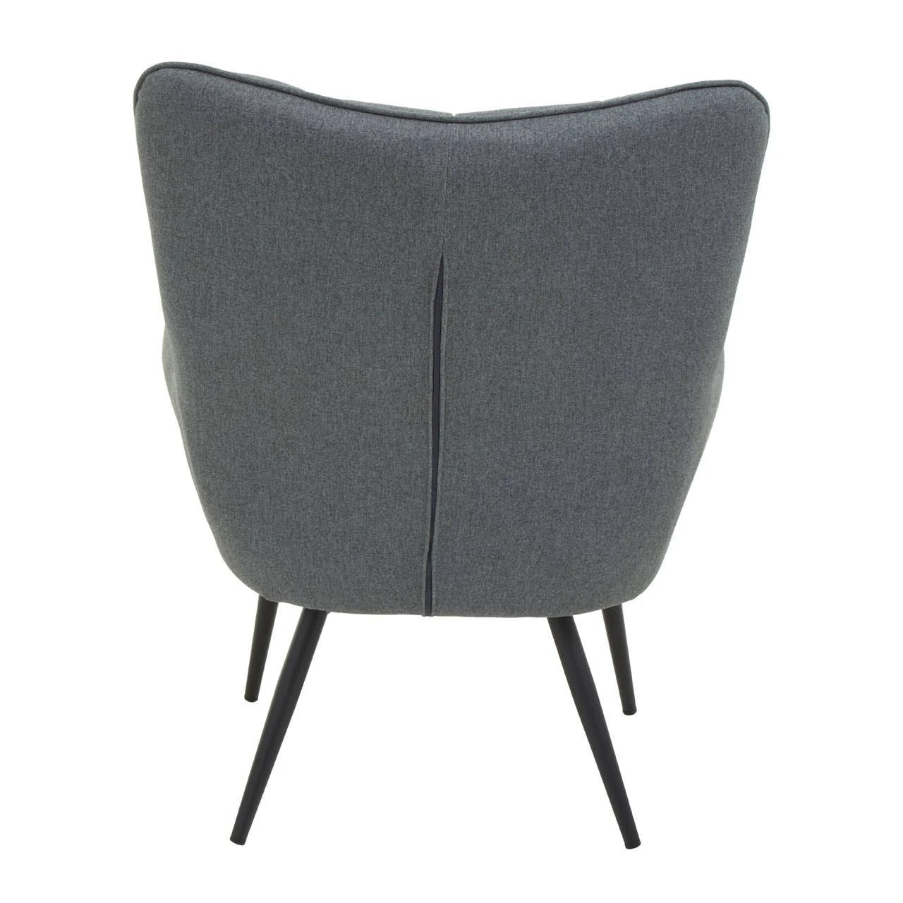 Stockholm Grey Fabric Armchair