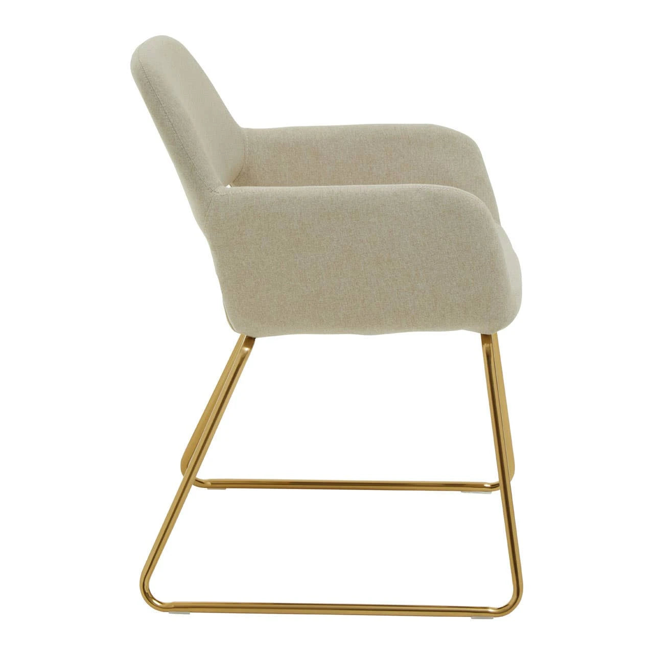 Stockholm Natural Fabric Dining Chair