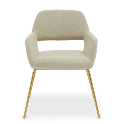 Stockholm Natural Fabric Dining Chair
