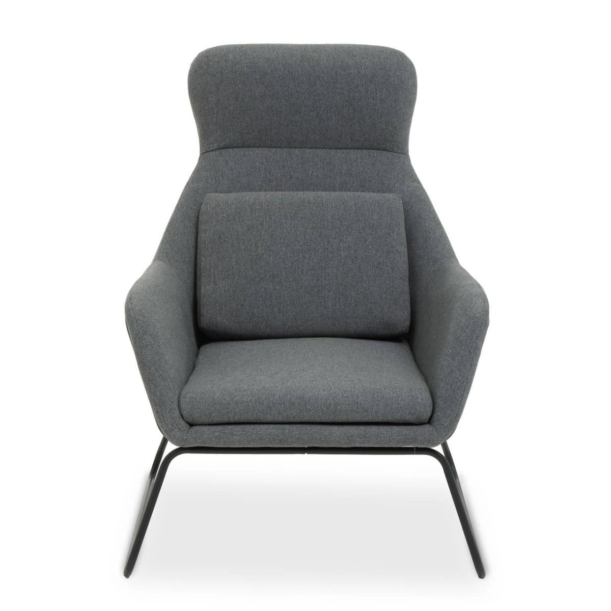 Stockholm Grey Fabric Chair