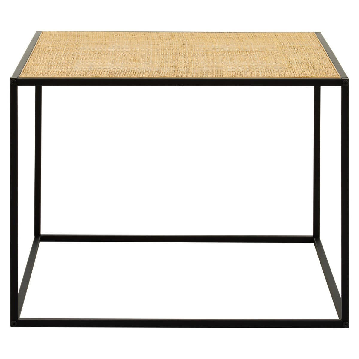Depok Rattan And Metal Coffee Table