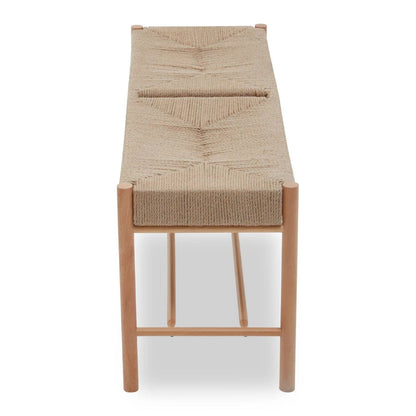 Bandar Natural Rope and Beechwood Bench