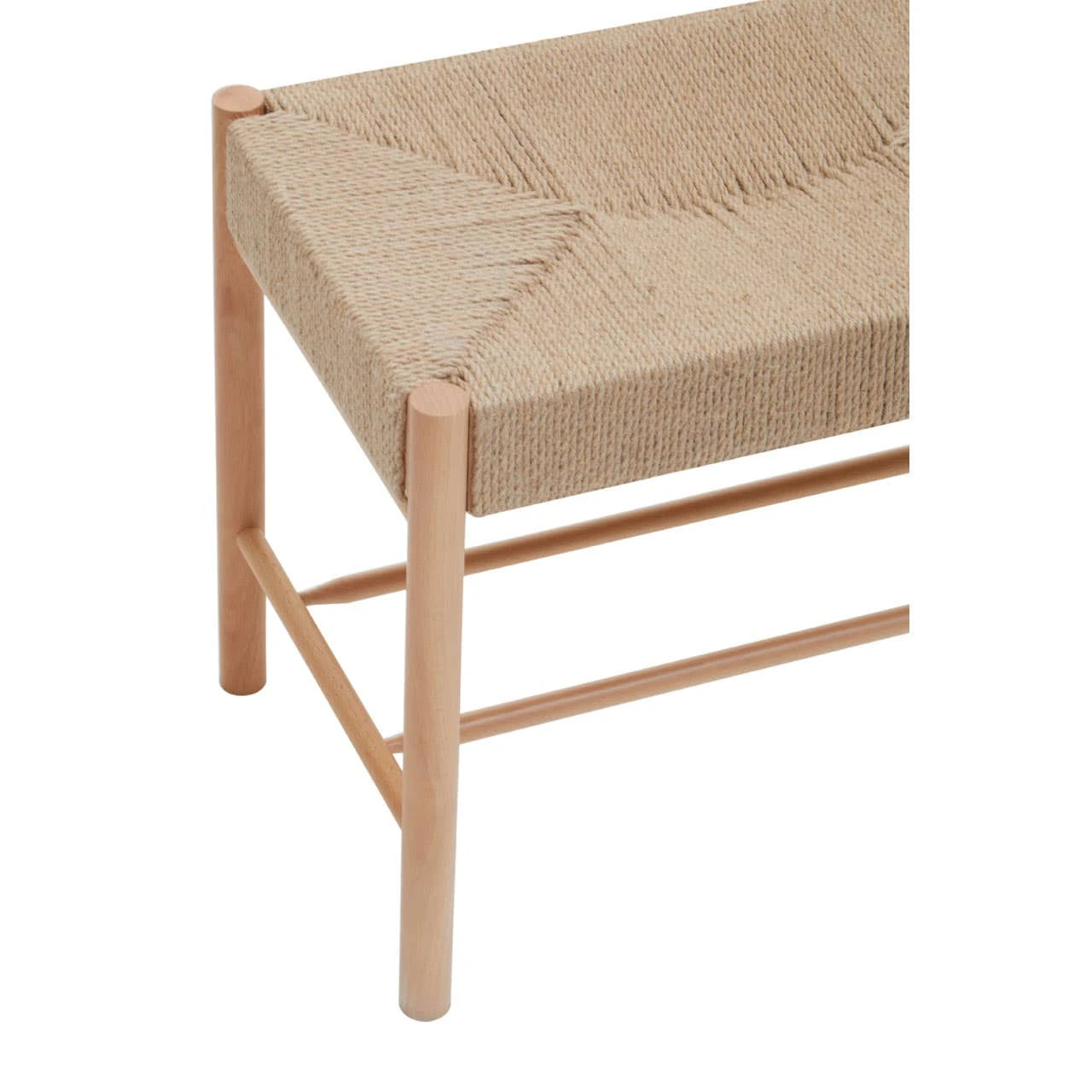 Bandar Natural Rope and Beechwood Bench