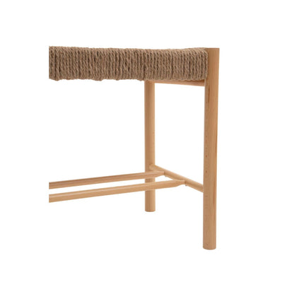 Bandar Natural Rope Weave Small Bench