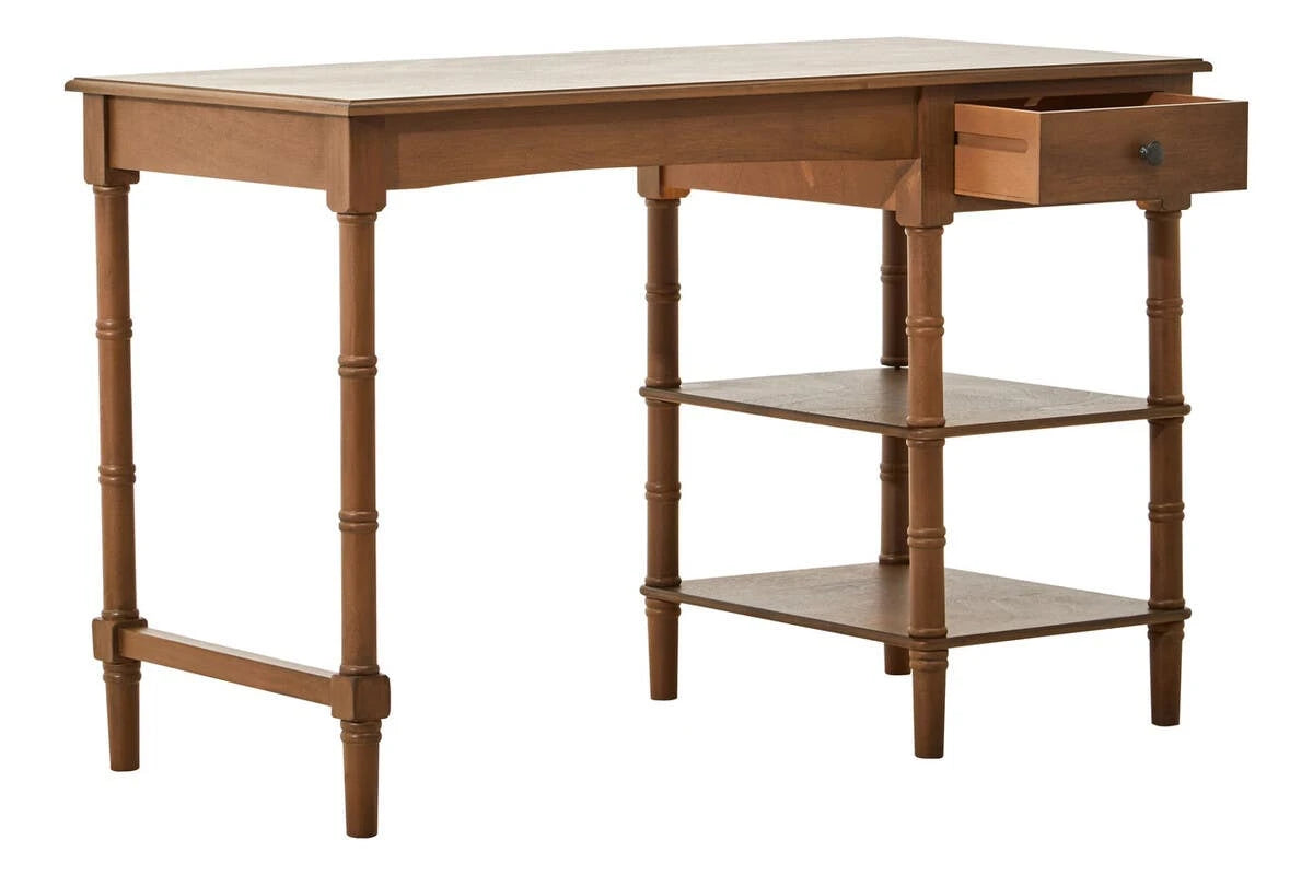 Heritage One Drawer Natural Wood Desk
