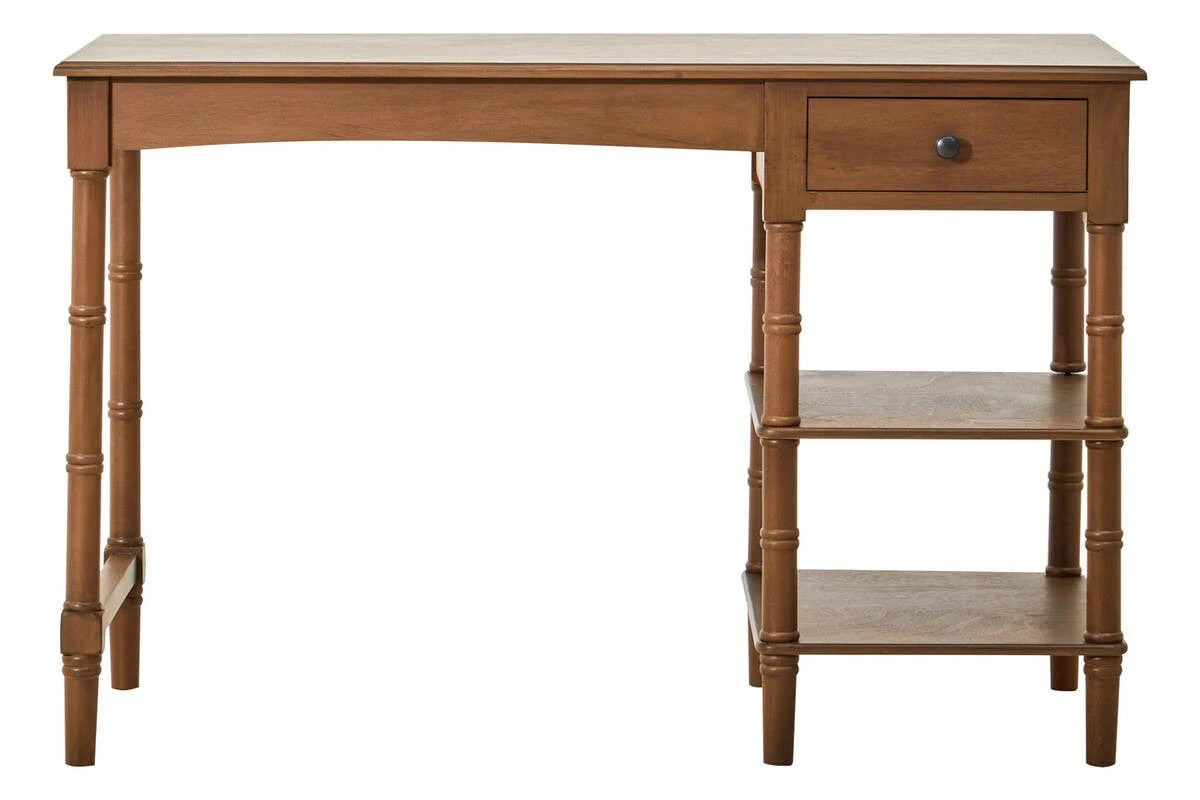 Heritage One Drawer Natural Wood Desk