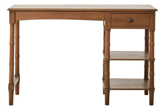 Heritage One Drawer Natural Wood Desk