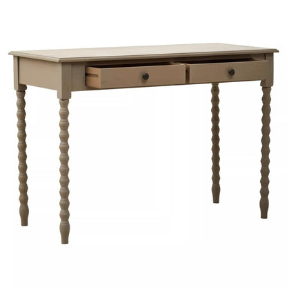 Heritage Two Drawer Desk with Natural Wash