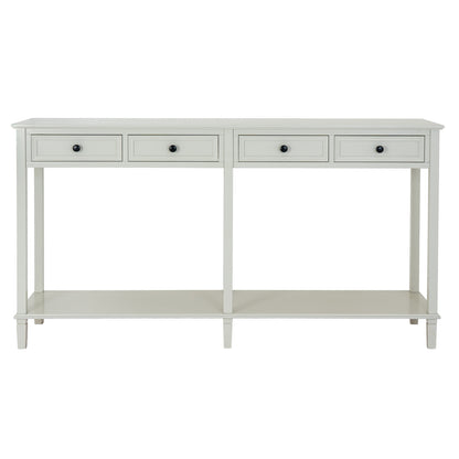 Belmont Collection 4 Drawer Console