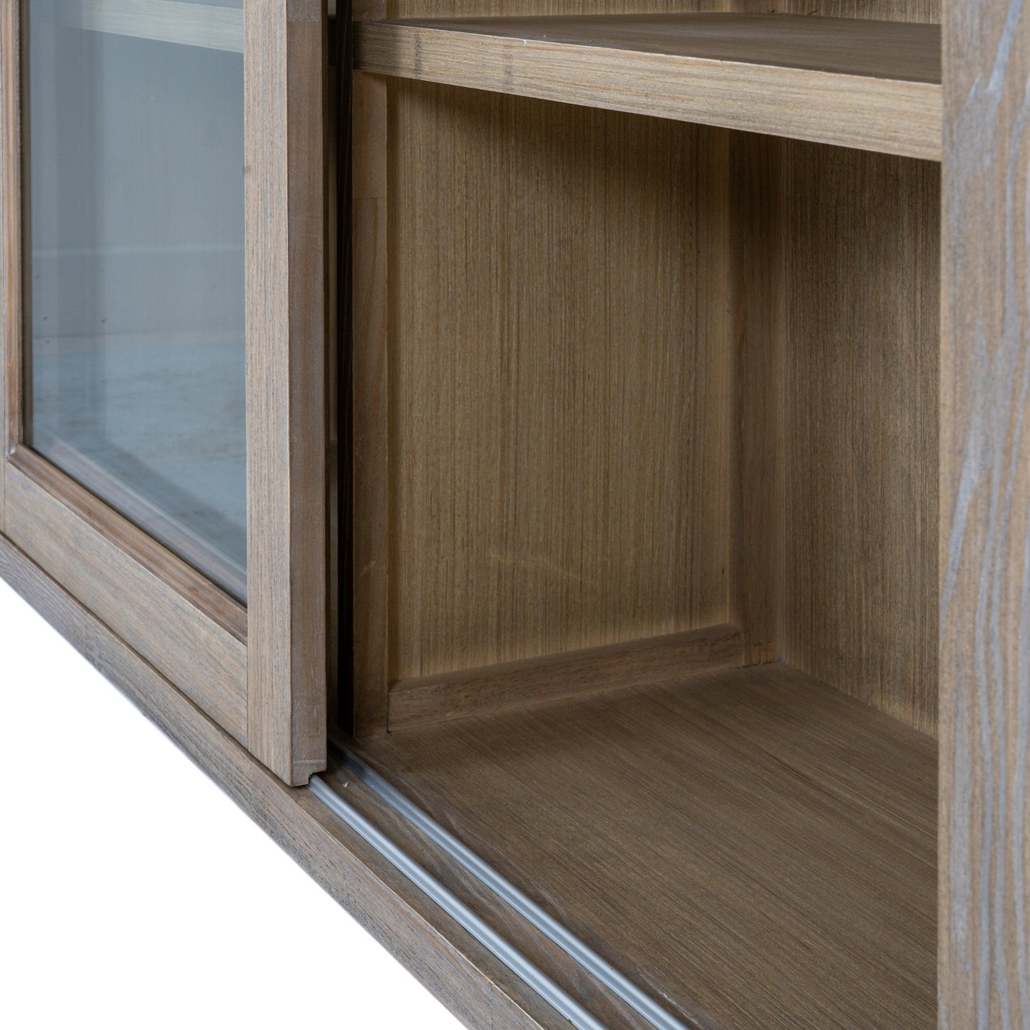 Delphine Collection Sliding Glass Dresser Top