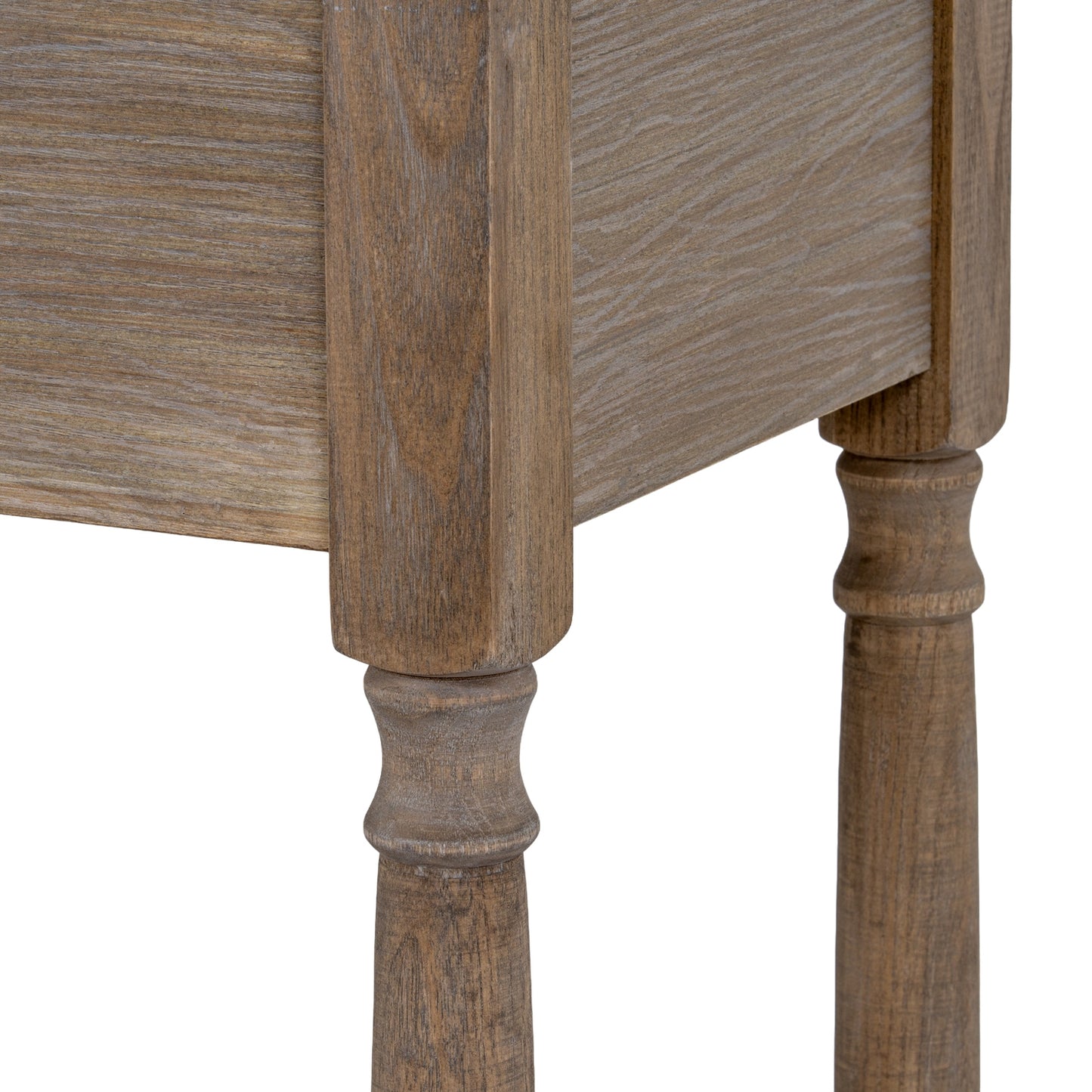 Delphine Collection 3 Drawer Console With Shelf