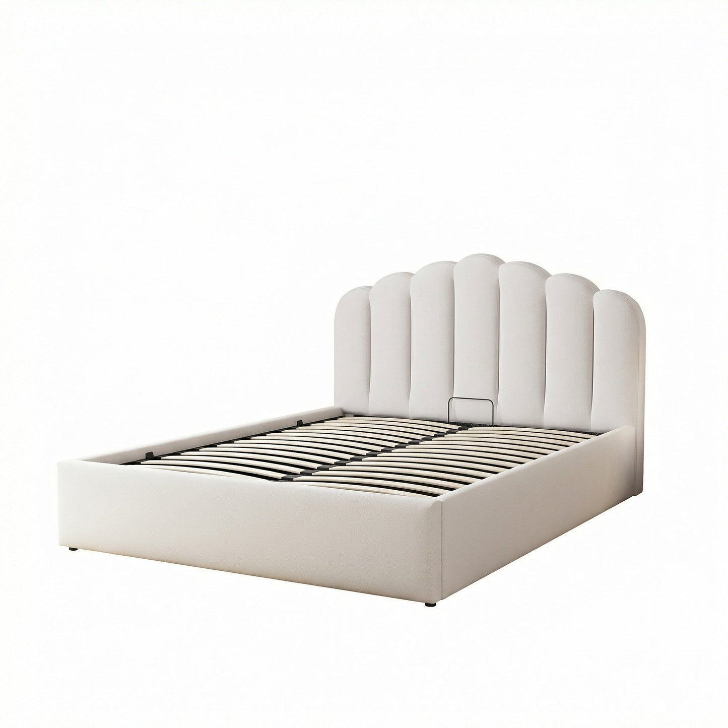 King Fabric Ottoman Bed Frame