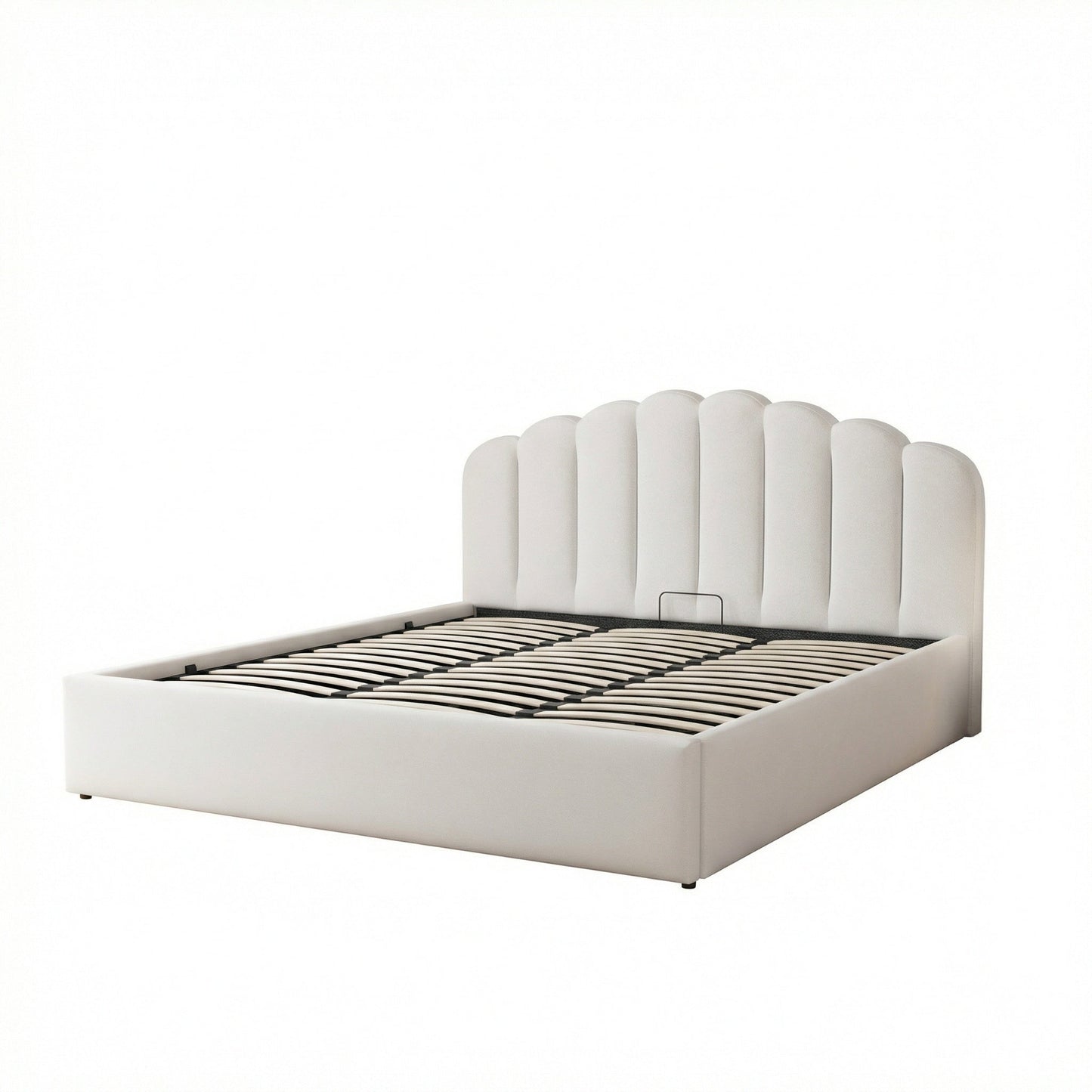 Superking Fabric Ottoman Bed Frame
