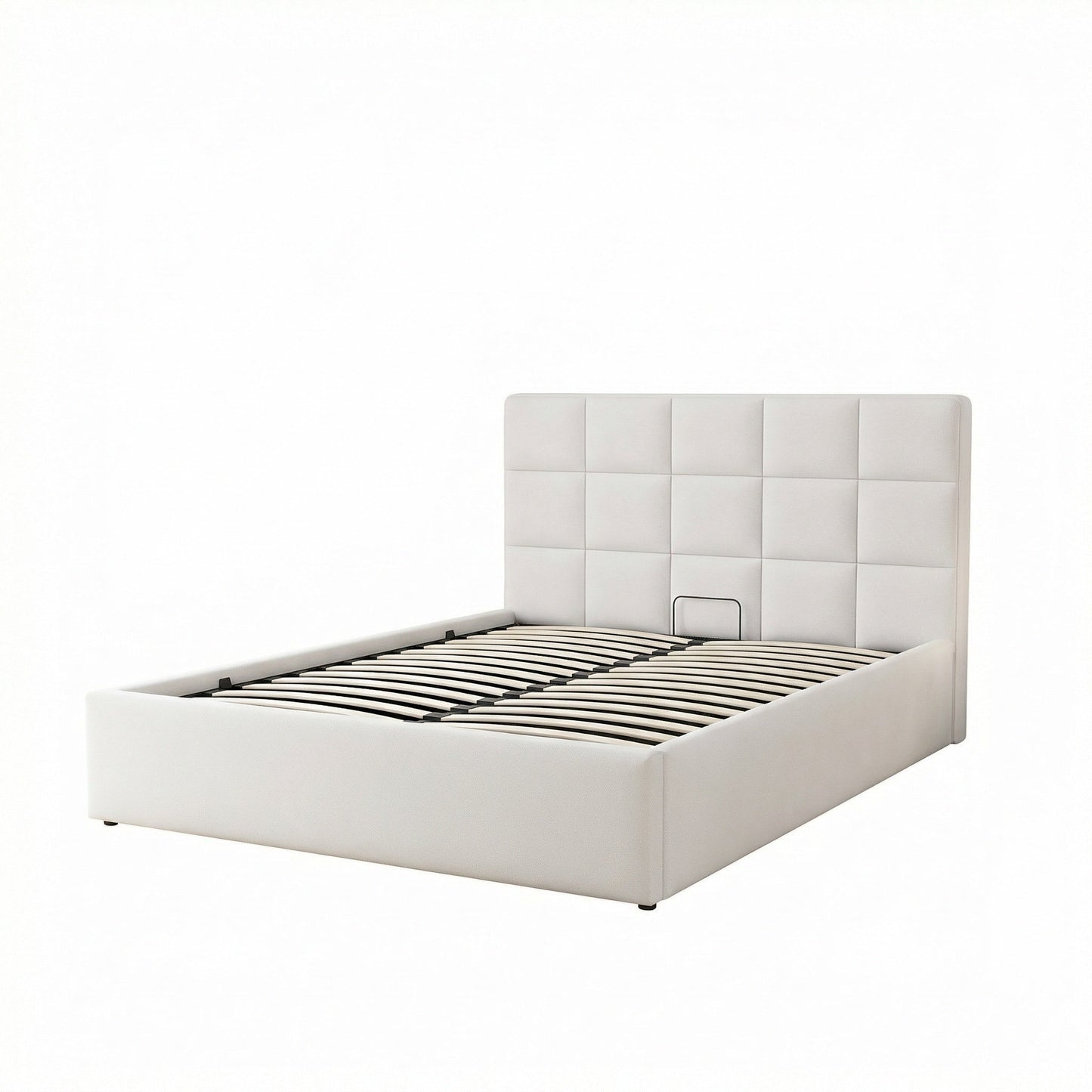 King Fabric Ottoman Bed Frame