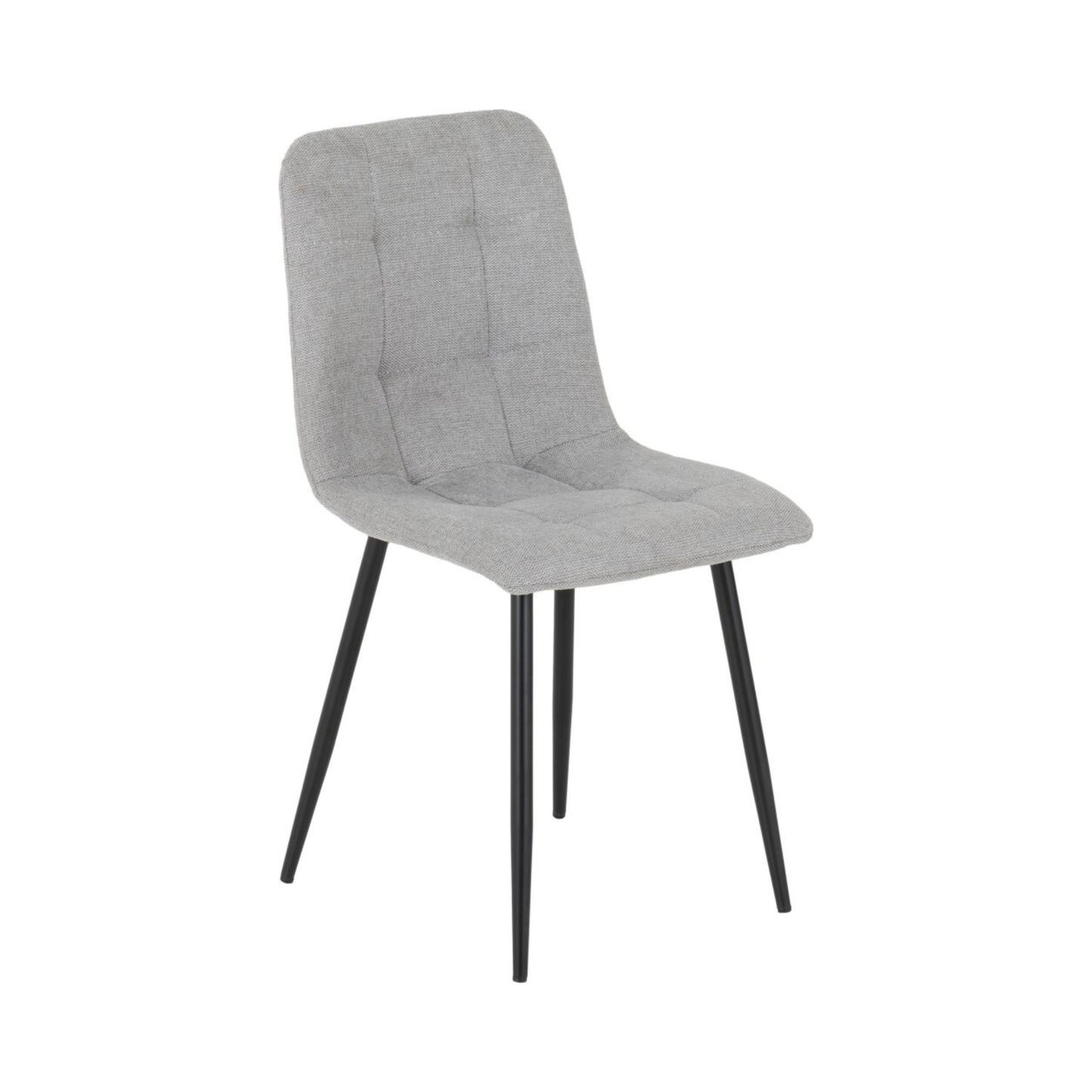 Fenton Dining Chair - Light Grey Fabric (Set of 2)