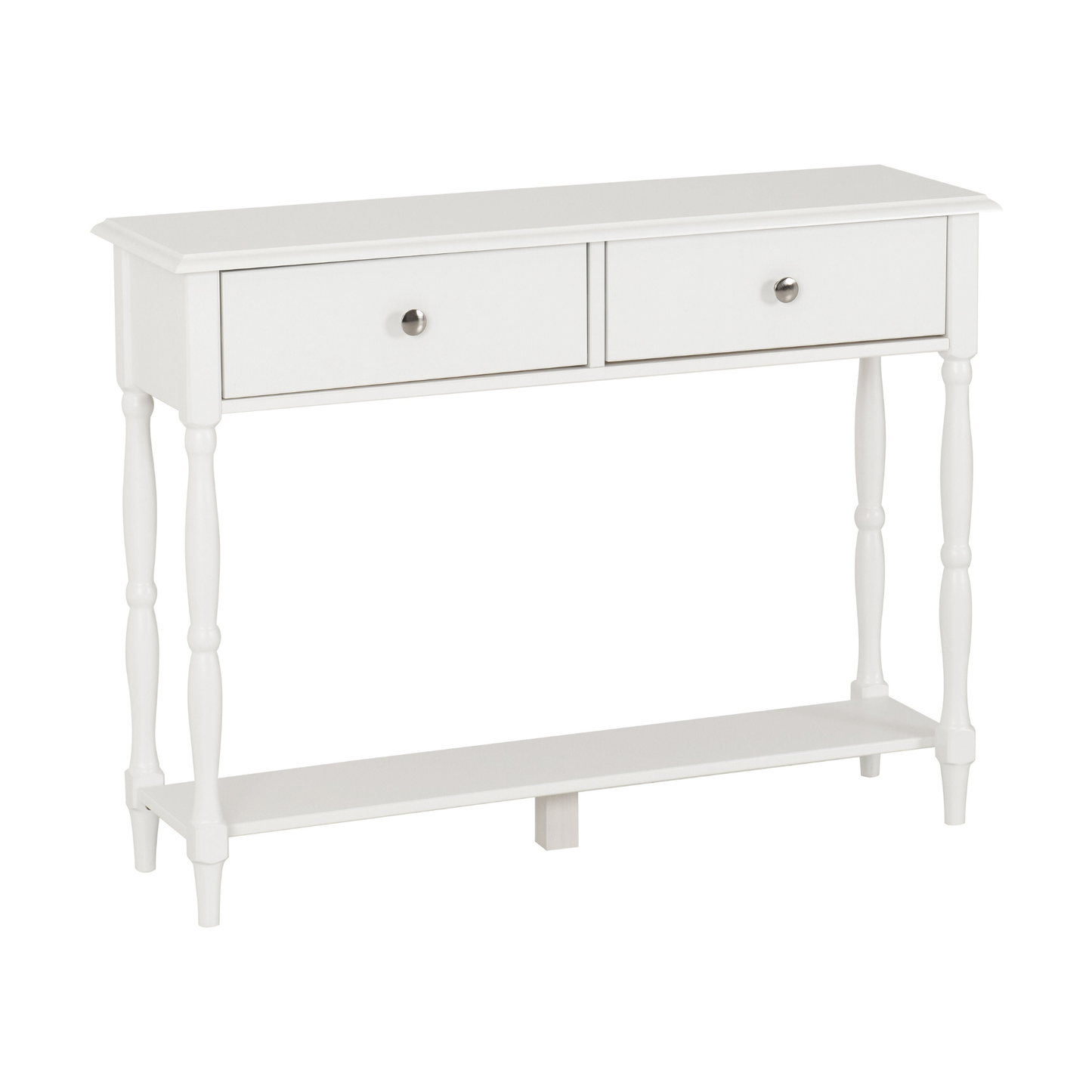 Stratford 2 Drawer Console Table - White
