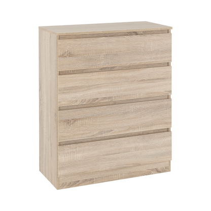 Malvern 4 Drawer Chest - Sonoma Oak Effect