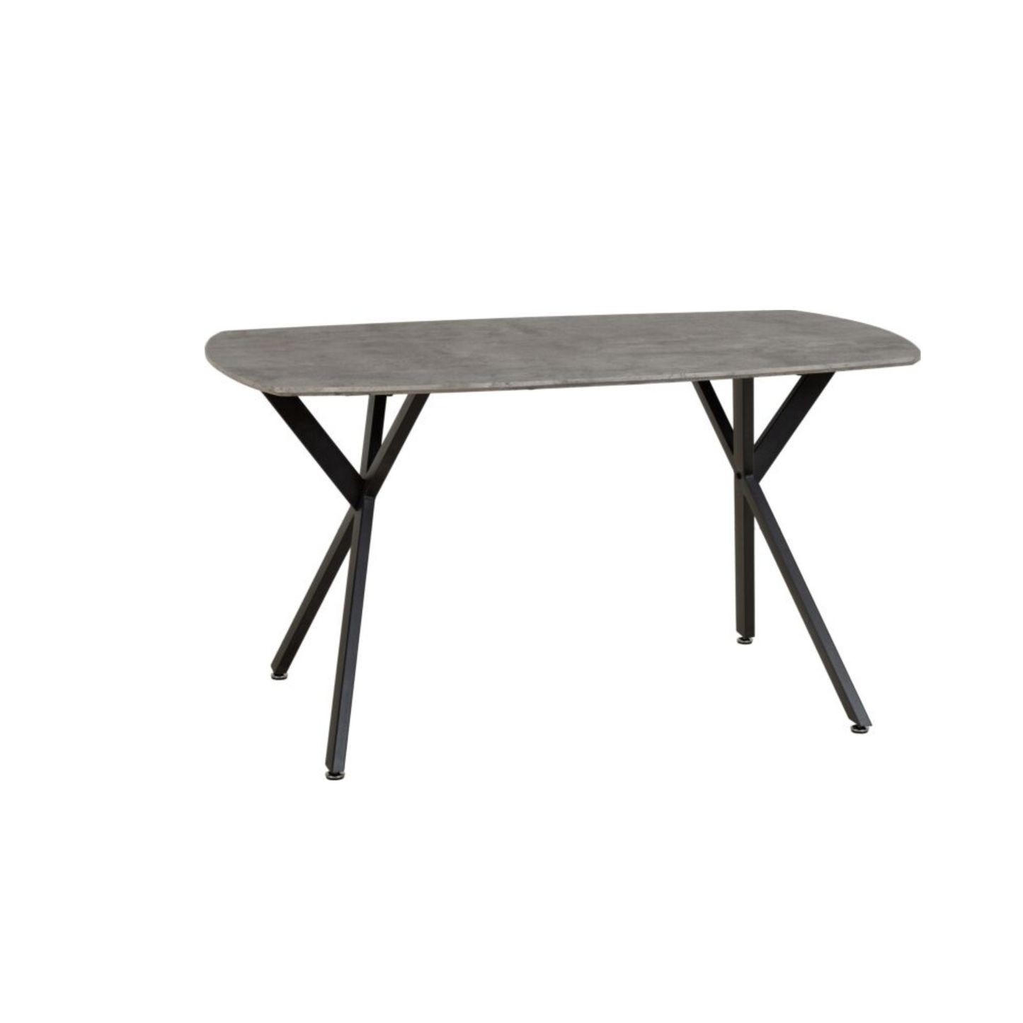 Athens Rectangular Dining Table – Concrete Effect