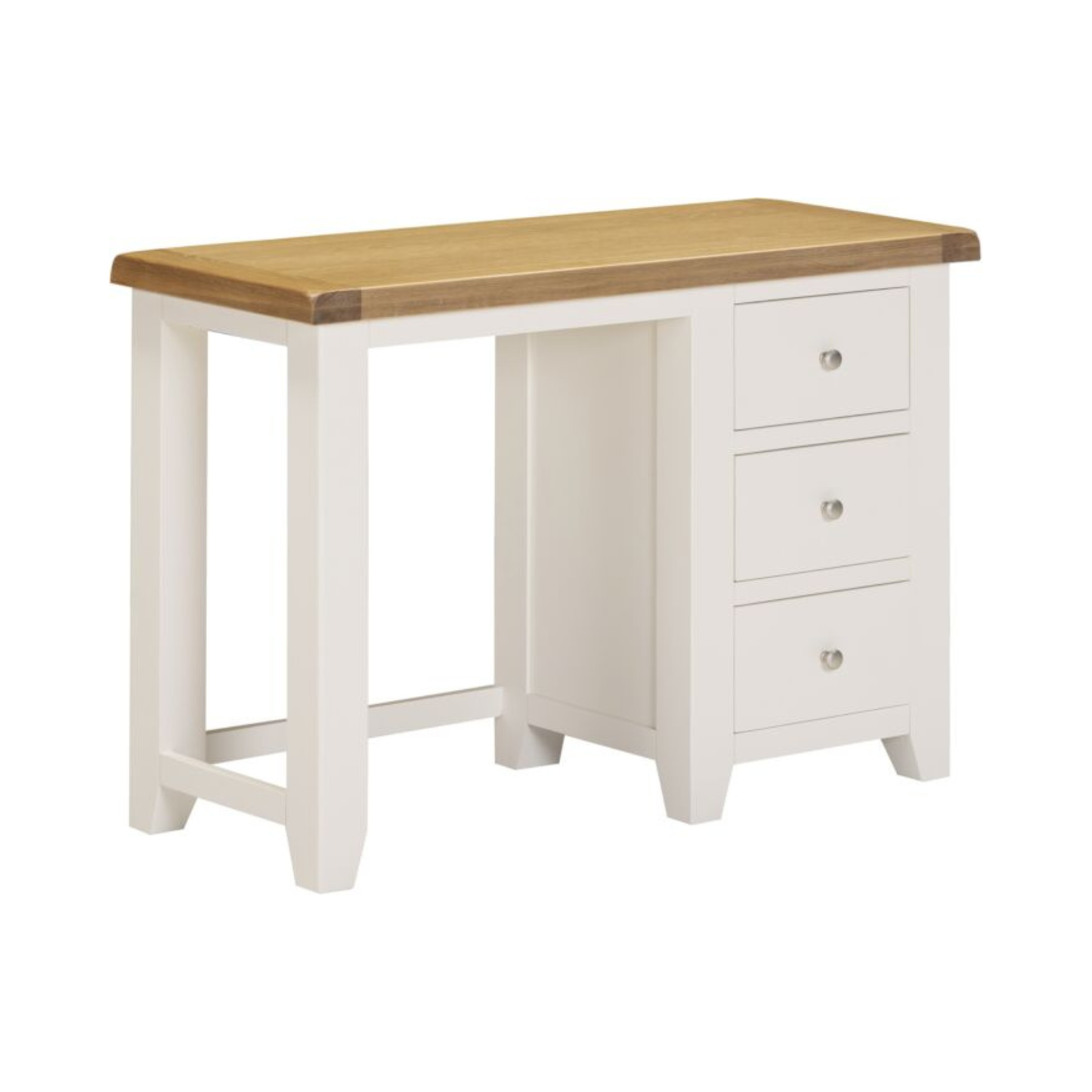 Windsor 3 Drawer Dressing Table – Ivory & Oak