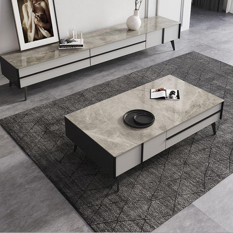 Ohyama Living Room Table Set, Coffee Table, TV Stand
