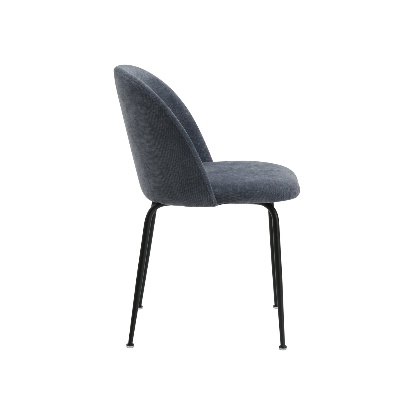 Freya Pack of 2 Steel Blue Fabric Dining Chairs