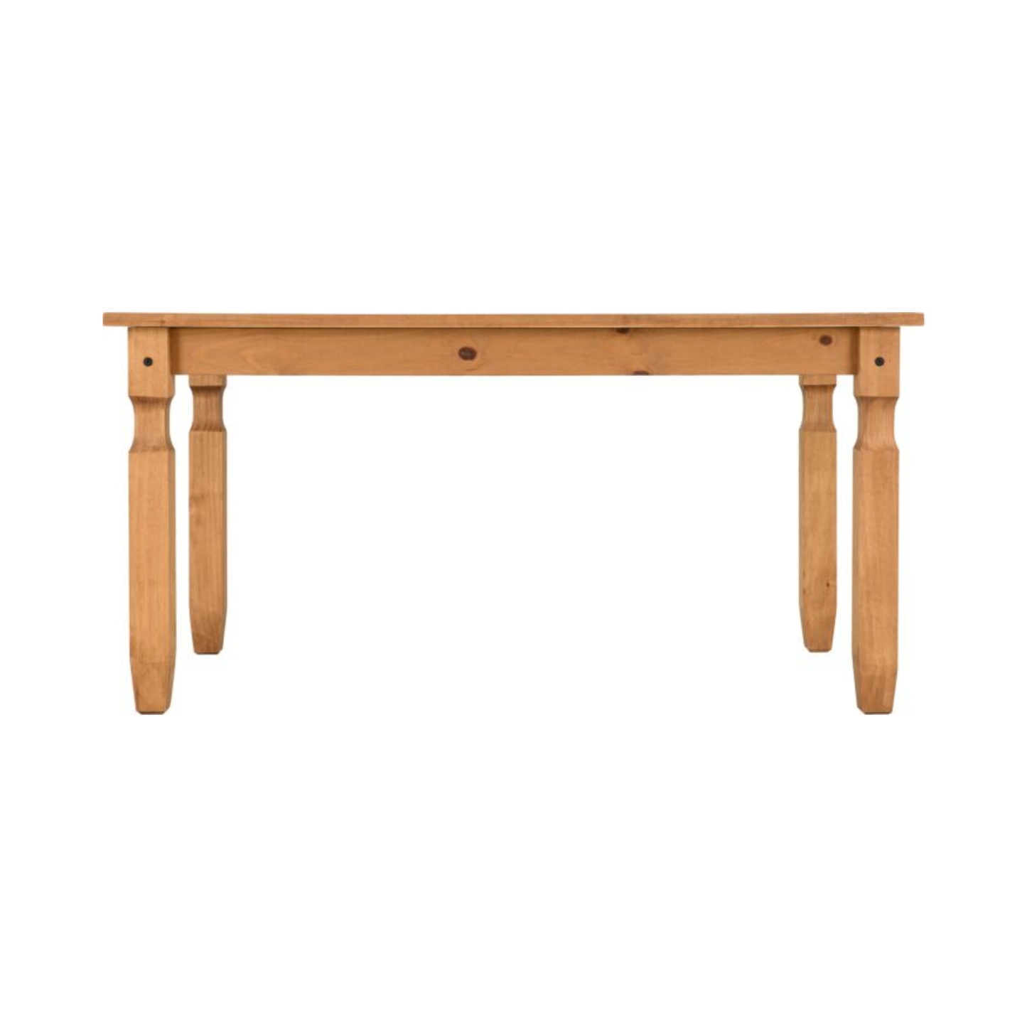 Corona 5' Dining Table – Distressed Waxed Pine