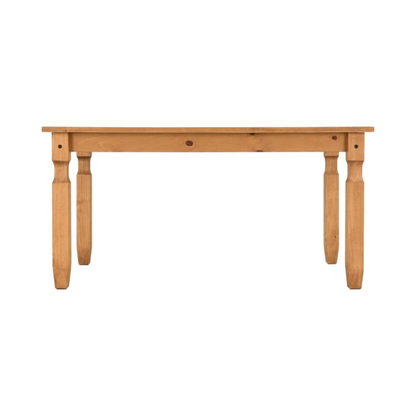 Corona 5' Dining Table – Distressed Waxed Pine