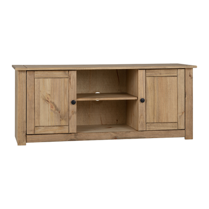 Panama TV Unit - Natural Wax Pine