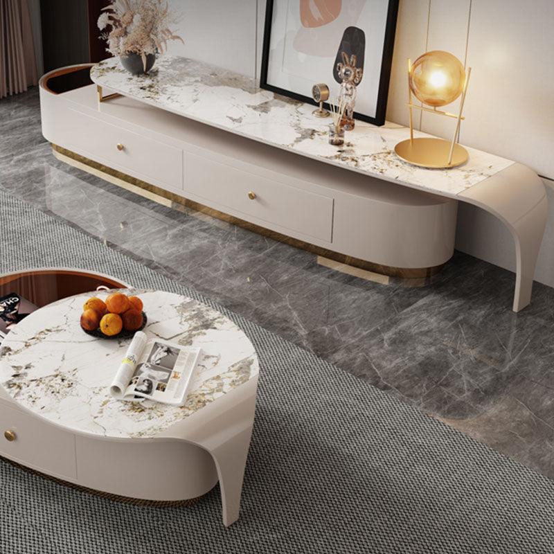 LeChamp Coffee Table with TV Stand
