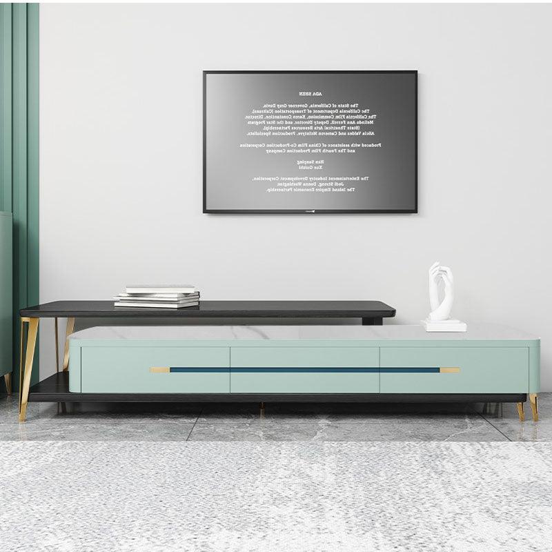 Vasagle Coffee Table with TV Stand, Green