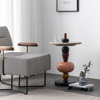 Holborn Pearls Round Side Table