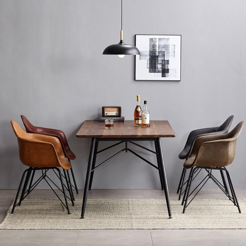 Bobby Dining Chair, Distressed Leather