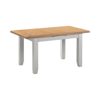 Windsor Extending Dining Table in Pebble Grey & Oak