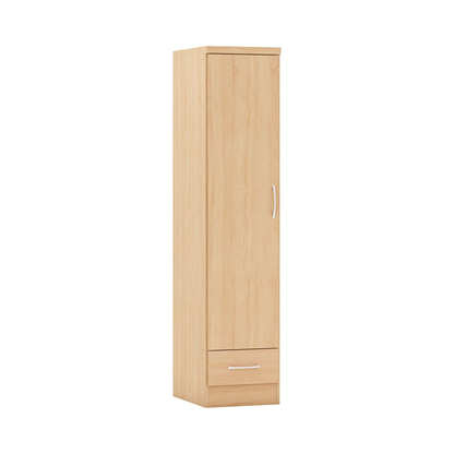 Nevada 1 Door 1 Drawer Wardrobe – Sonoma Oak Effect