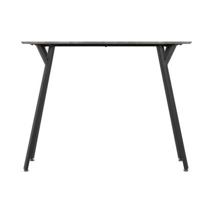 Quebec Bar Table in Concrete Effect – 120cm