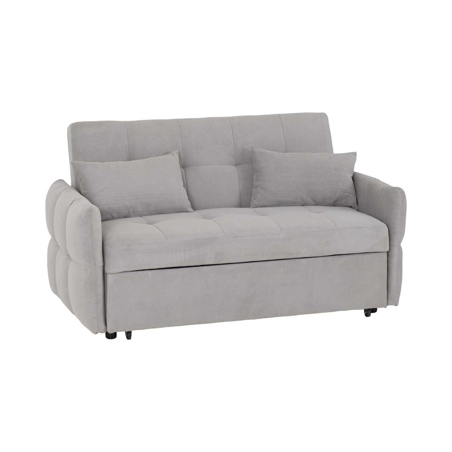 Chelsea Sofa Bed - Silver Grey Fabric