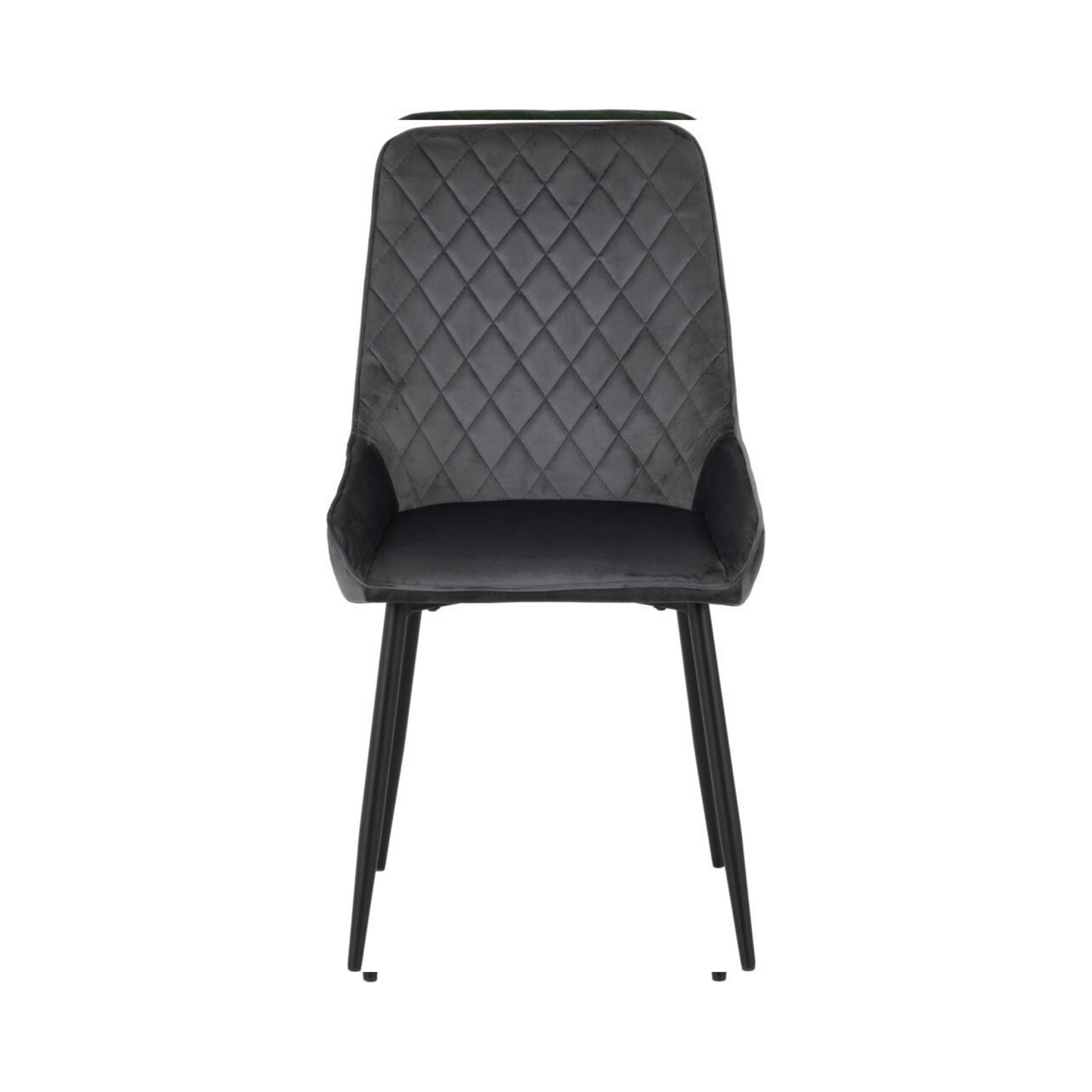 Avery Dining Chair (Set of 2) – Grey Velvet