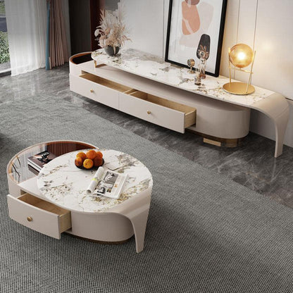 LeChamp Coffee Table with TV Stand